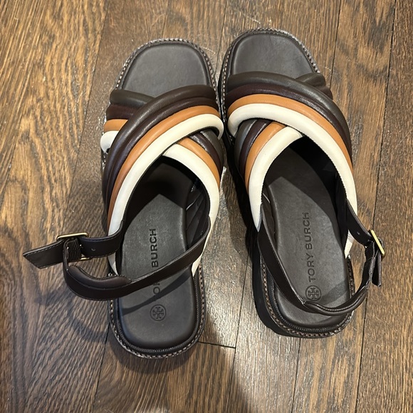 Tory Burch Multicolor Strappy Sandals - Picture 8 of 8